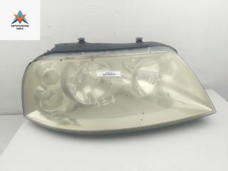 фара левая Volkswagen Sharan 1 поколение [2-й рестайлинг] 2003, 1.9 л., дизель, МКПП, зелёный, минивэн, 1305235531
