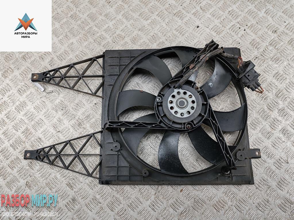 вентилятор радиатора SEAT Cordoba 3 поколение 2004, 1.4 л., бензин, МКПП, синий, седан, 6Q0121207 - фото №1