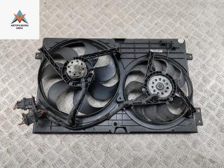 вентилятор радиатора Volkswagen Golf 4 поколение 1999, 1.4 л., бензин, МКПП, синий, хетчбэк 5 дв., 1J0121207M