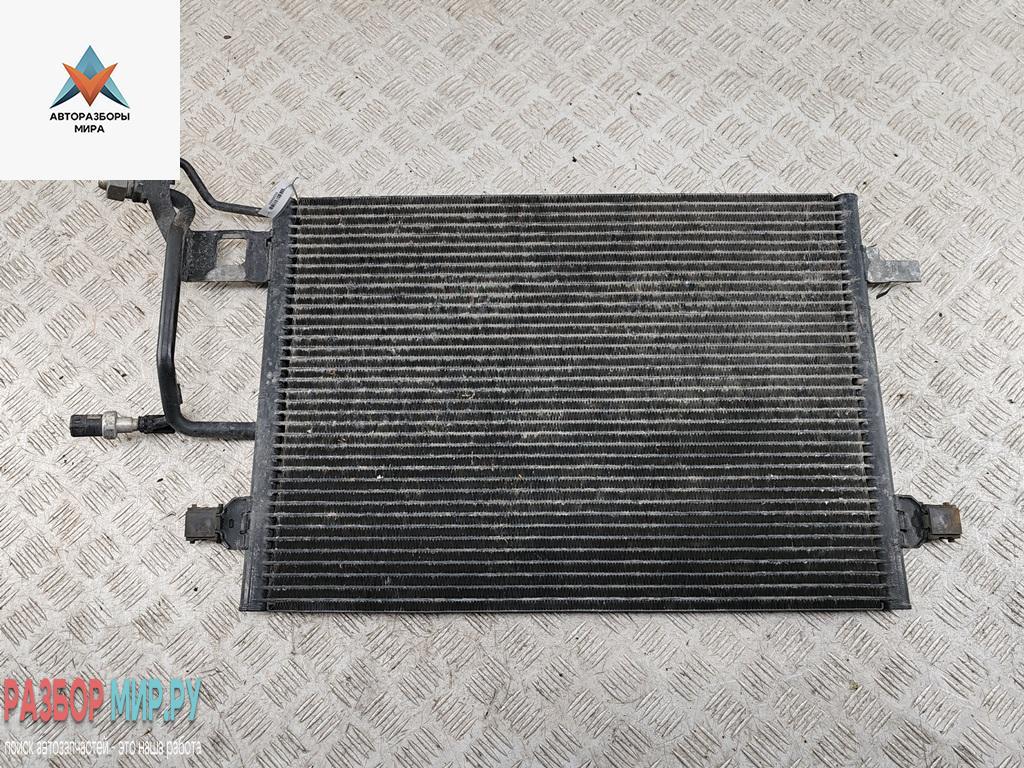 радиатор кондиционера Audi A6 4B/C5 1998, 1.8 л., Ti, бензин, МКПП, чёрный, универсал, 4B0260401F - фото №1
