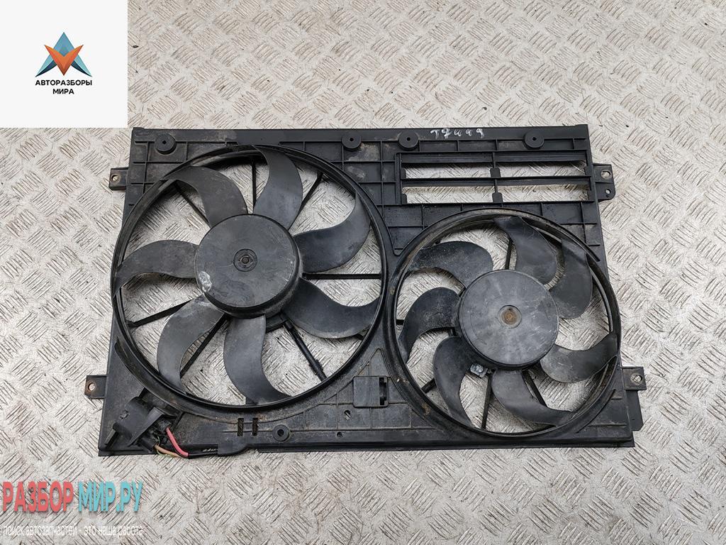 вентилятор радиатора Volkswagen Passat B7 2013, 2.0 л., дизель, АКПП, серый, универсал, 1K0121205AD - фото №1