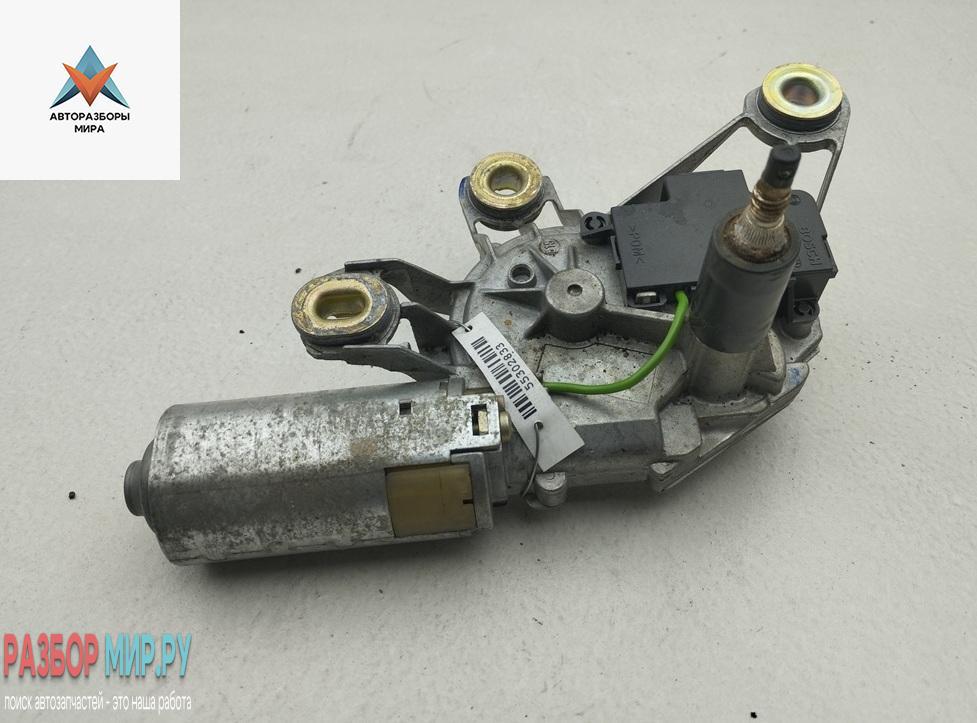 Двигатель стеклоочистителя заднего (моторчик дворников) Volkswagen Golf 4 поколение 1999, 1.4 л., бензин, МКПП, синий, хетчбэк 5 дв., 1J6955711C - фото №1