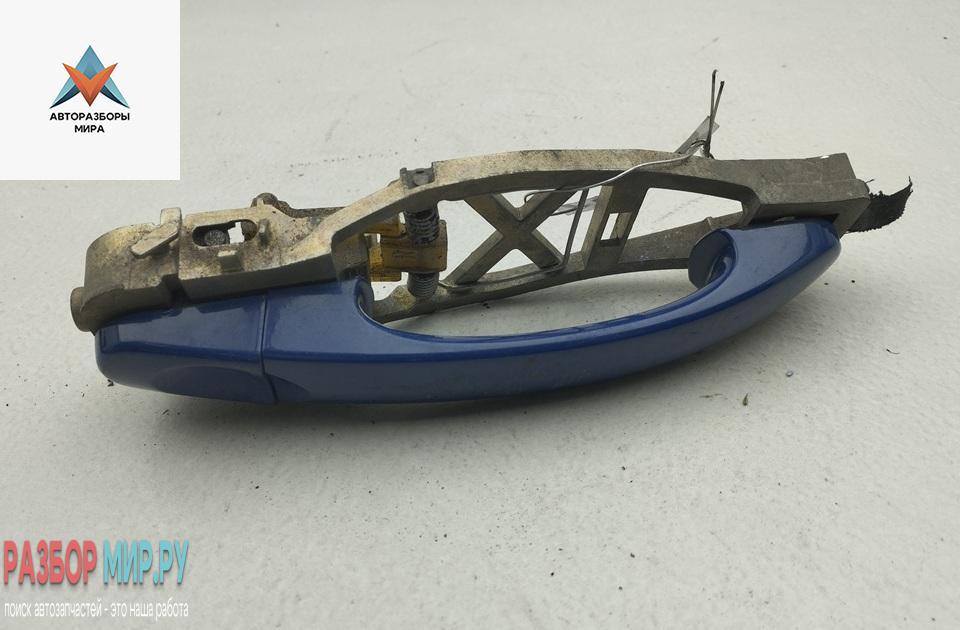 ручка наружная задняя правая Volkswagen Touran 1 поколение 2004, 1.9 л., дизель, МКПП, синий, минивэн, 1T0839886D - фото №1