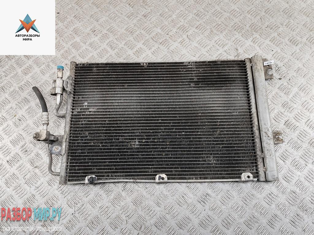 радиатор кондиционера Opel Astra H 2004, 1.6 л., бензин, МКПП, серый, хетчбэк 5 дв. - фото №1