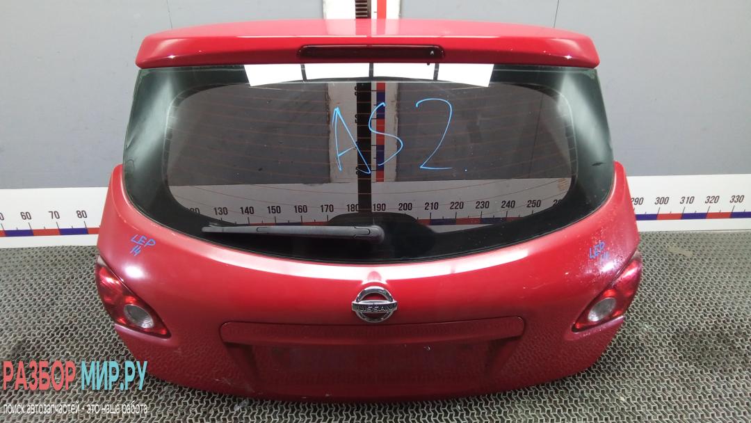 крышка багажника Nissan Qashqai 1 поколение 2007, 2.0 л., бензин, МКПП, внедорожник 5 дв., K0100JD9MC - фото №1
