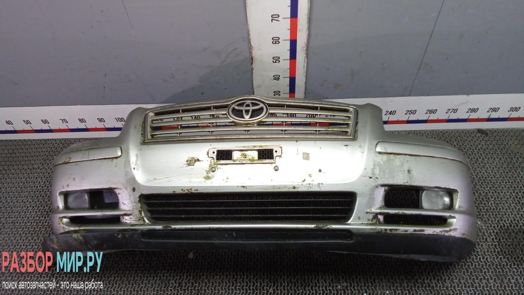 бампер передний Toyota Avensis 2 поколение (T250) 2005, 1.8 л., бензин, МКПП, седан - фото №1