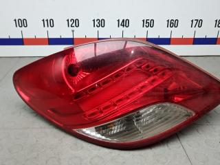 фонарь задний левый Peugeot 207 1 поколение [рестайлинг] 2011, 1.6 л., дизель, МКПП, хетчбэк 5 дв.