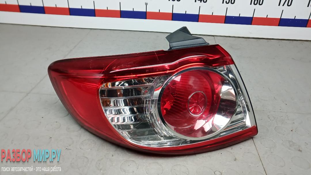 фонарь задний левый Hyundai Santa Fe 3 поколение (DM) 2012, 2.2 л., дизель, АКПП, внедорожник 5 дв. - фото №1