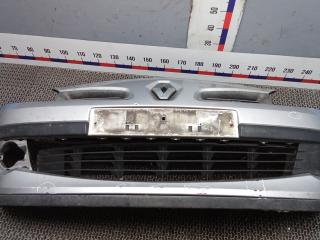 бампер передний Renault Clio 3 поколение 2006, 1.2 л., бензин, МКПП, хетчбэк 5 дв.