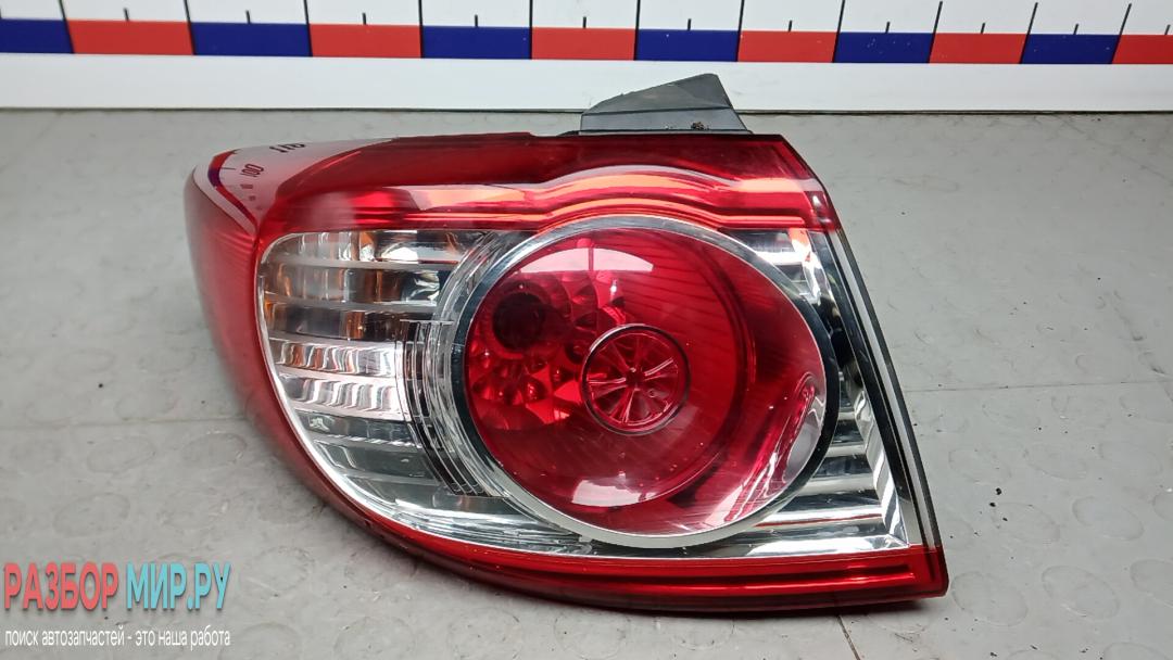 фонарь задний левый Hyundai Santa Fe 3 поколение (DM) 2012, 2.2 л., дизель, МКПП, внедорожник 5 дв. - фото №1