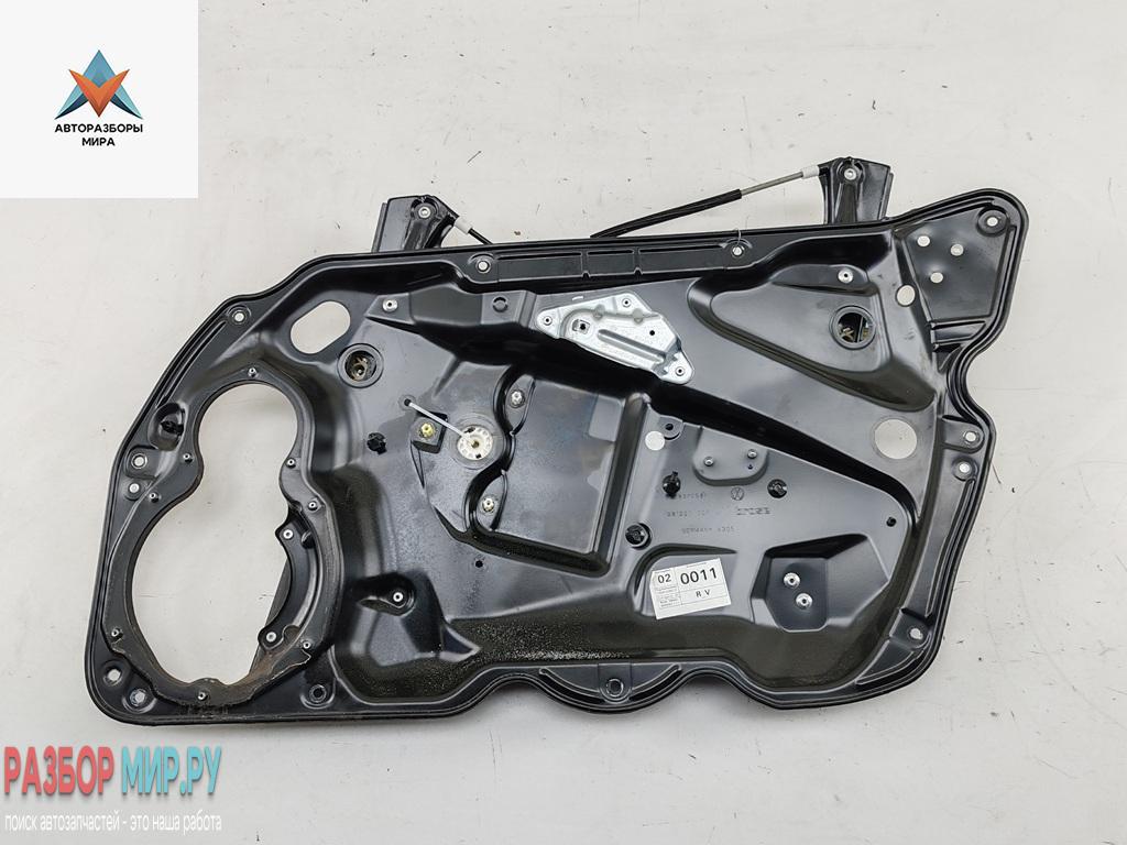 стеклоподъемник электрический передний правый Volkswagen Passat B6 2005, 2.0 л., дизель, МКПП, серый, универсал, 3C1837756F - фото №1