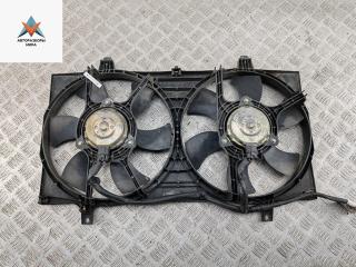 вентилятор радиатора Nissan Primera P12 2002, 2.2 л., дизель, МКПП, серый, универсал, 21400EDZ01