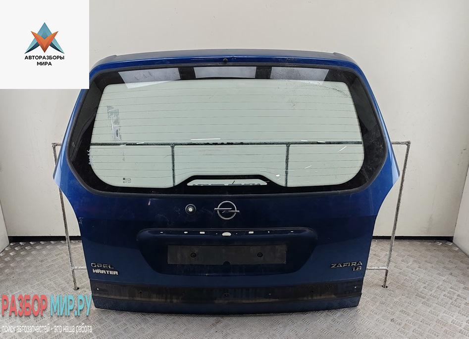 крышка багажника Opel Zafira 1 поколение (A) 2002, синий, минивэн - фото №1