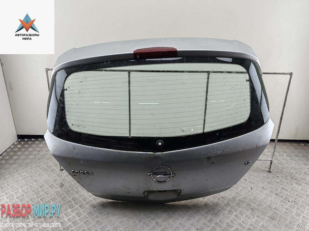 крышка багажника Opel Corsa D 2007, серый, хетчбэк 5 дв. - фото №1
