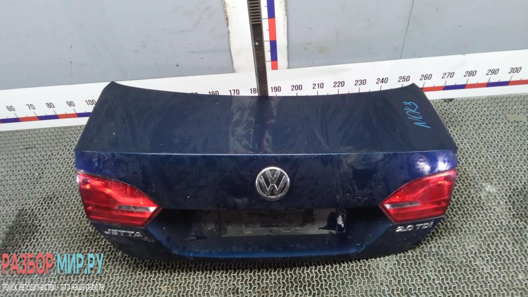 крышка багажника Volkswagen Jetta 6 поколение 2012, 2.0 л., TDi, дизель, МКПП, седан - фото №1