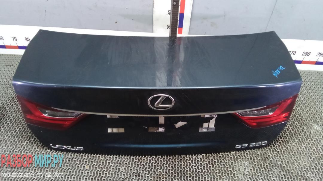 крышка багажника Lexus GS 4 поколение 2012, 2.5 л., бензин, АКПП, седан - фото №1