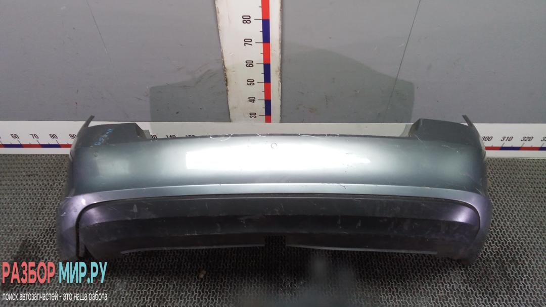 бампер задний Skoda Rapid 1 поколение 2013, 1.6 л., дизель, МКПП, хетчбэк 5 дв. - фото №1