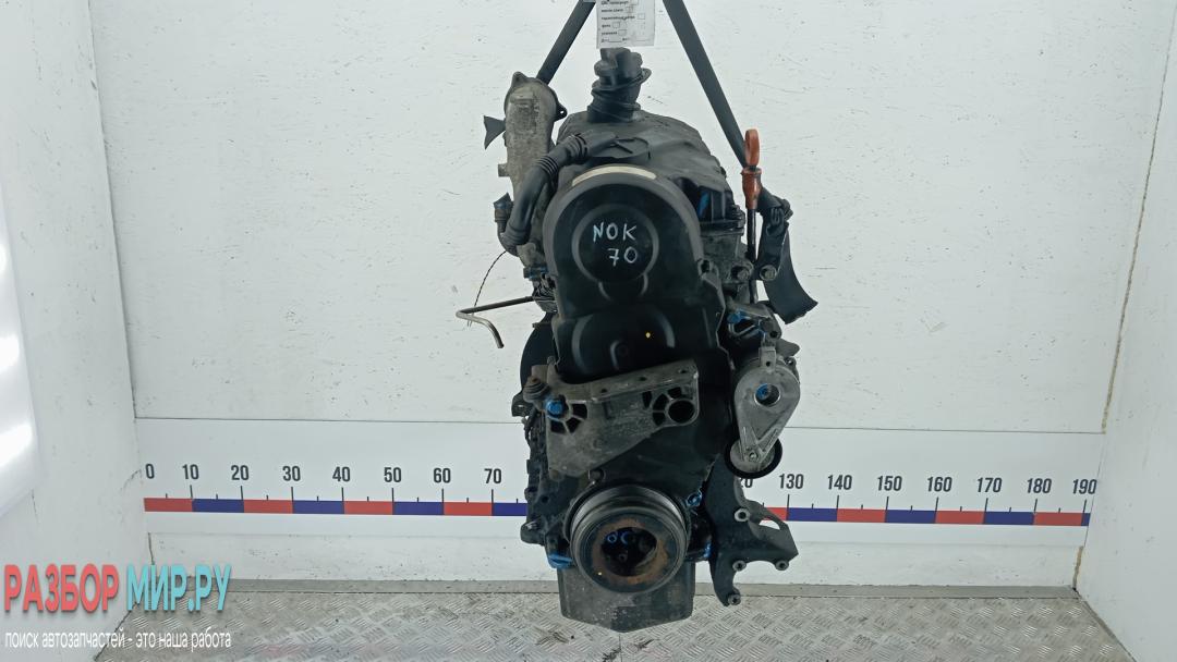 двигатель Volkswagen Transporter T5 2005, 1.9 л., дизель, МКПП, микроавтобус, AXB - фото №1