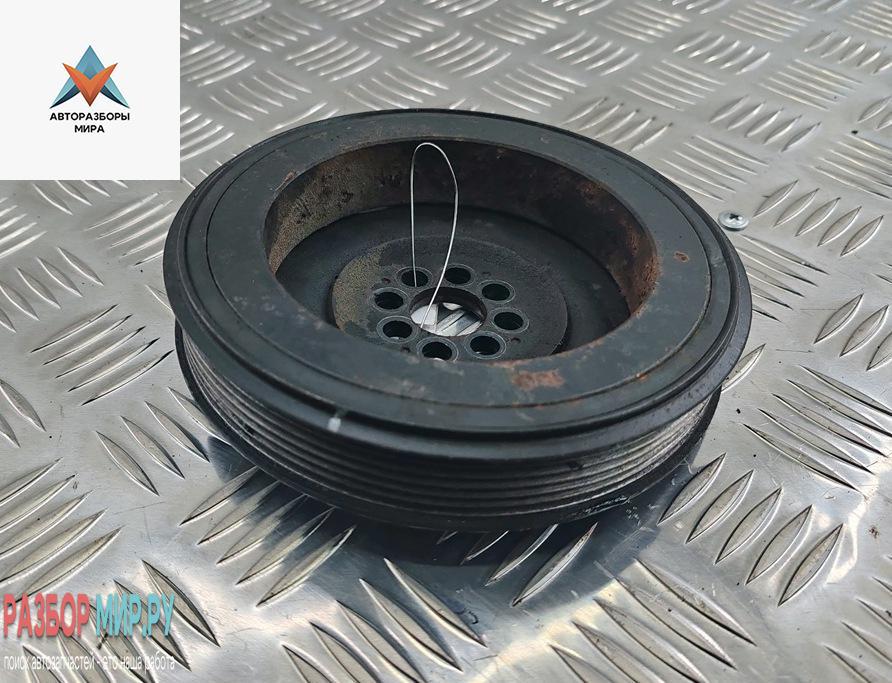 шкив коленвала Audi A4 B7 2005, 3.2 л., бензин, АКПП, синий, универсал, 06E105251C - фото №1