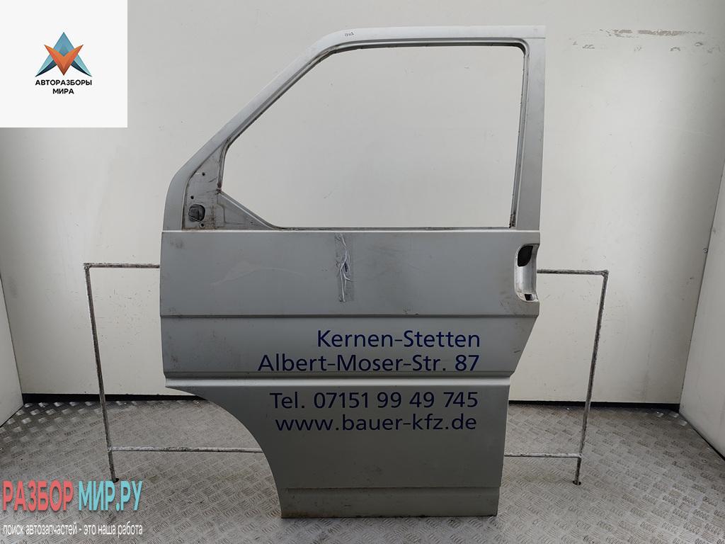 дверь сдвижная Volkswagen Transporter T4 1997, белый, микроавтобус - фото №1