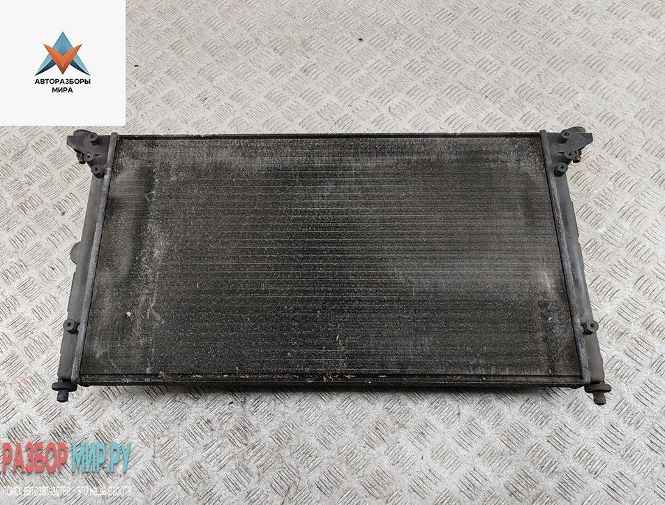 радиатор охлаждения Ford Galaxy 1 поколение 1998, 1.9 л., дизель, МКПП, красный, минивэн - фото №1