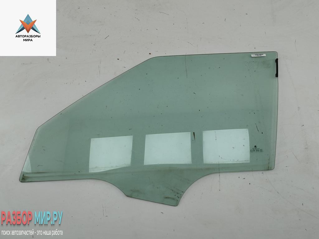 стекло двери передней левой Skoda Fabia 2 поколение (5J) 2009, 1.2 л., бензин, МКПП, серый, хетчбэк 5 дв., 43R001057 - фото №1