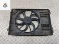 вентилятор радиатора Volkswagen Golf 6 поколение 2010, 1.6 л., дизель, МКПП, серый, универсал, 1K0121203AH - фото №3