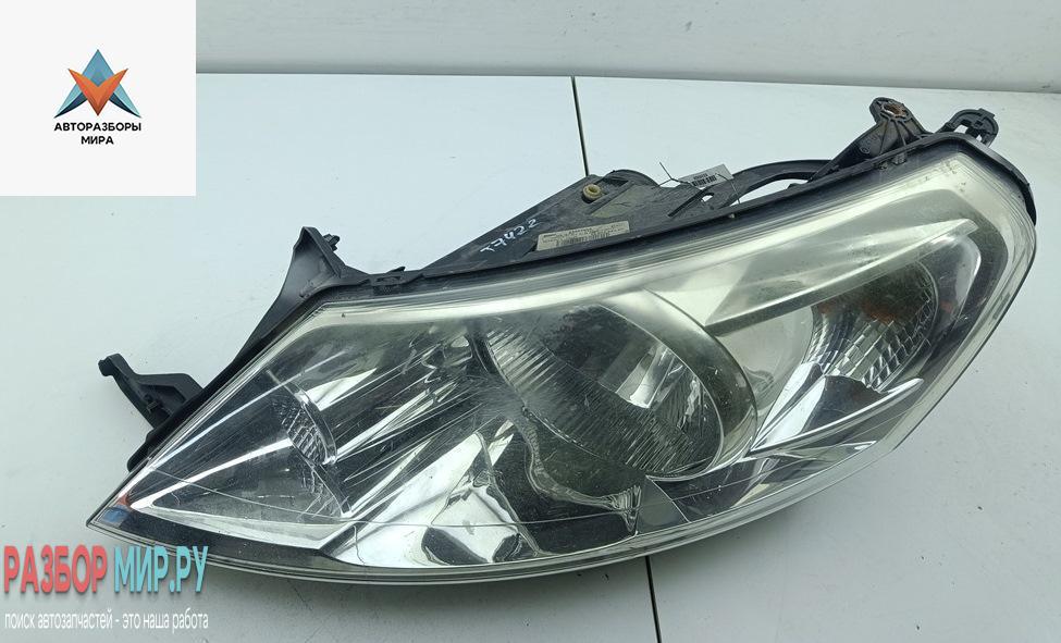 фара левая Citroen Jumpy 2 поколение 2010, 1.6 л., дизель, МКПП, белый, фургон, 89902605 - фото №1