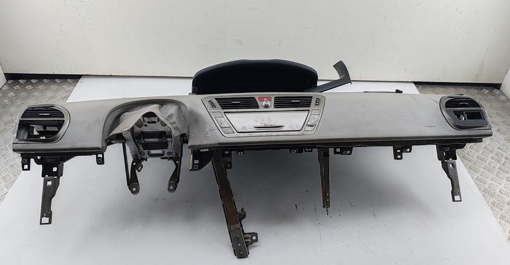панель передняя салона (торпедо) Citroen C4 Picasso 2007, 2.0 л., дизель, робот, синий, минивэн
