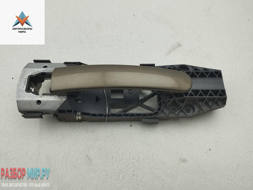 ручка наружная передняя левая Skoda Yeti 1 поколение 2010, 2.0 л., дизель, МКПП, коричневый, внедорожник 5 дв., 5N0837855G - фото №1