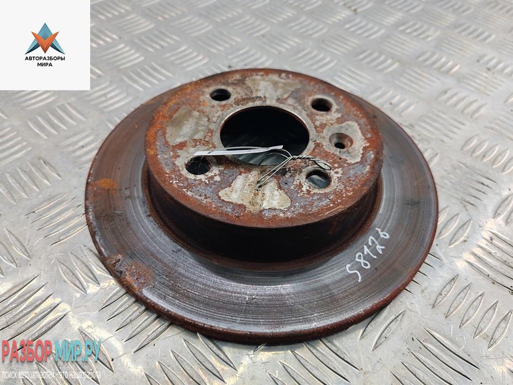 диск тормозной задний Opel Astra G 1999, 1.6 л., бензин, МКПП, синий, универсал - фото №1