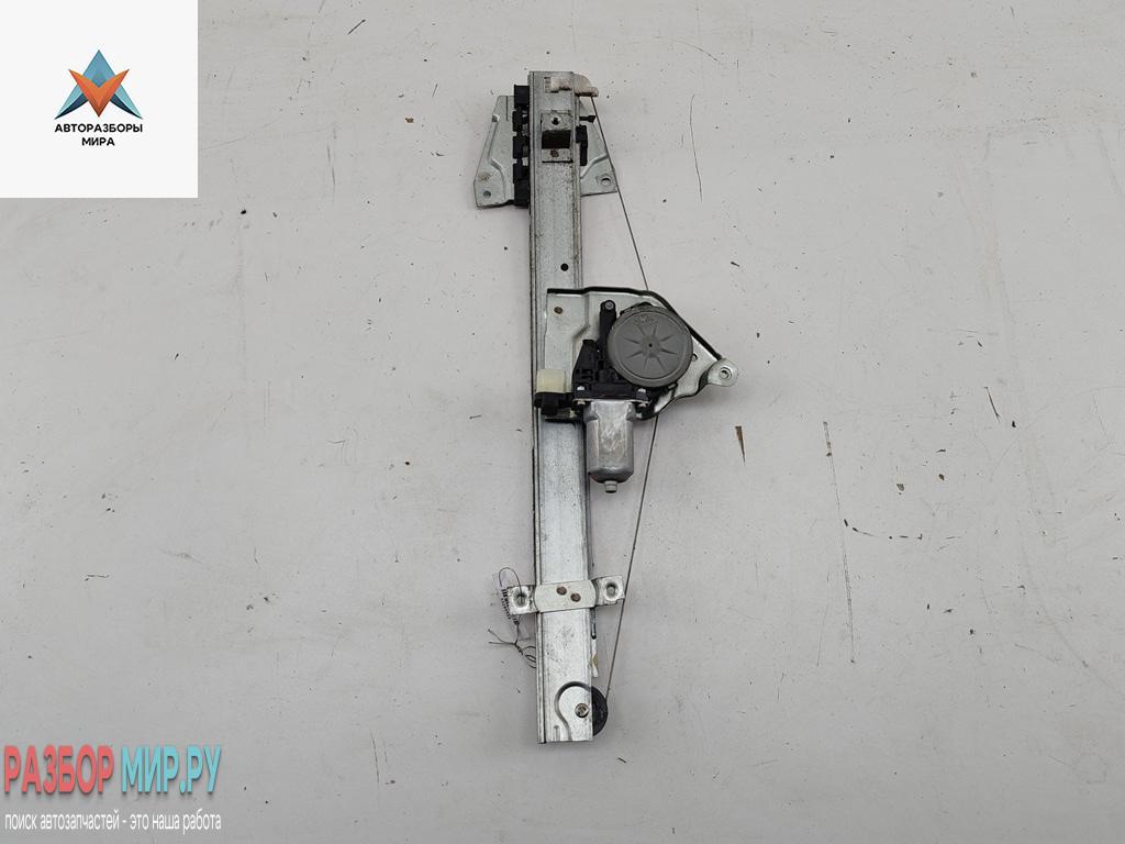 стеклоподъемник электрический задний правый Mitsubishi Grandis 1 поколение 2009, 2.4 л., бензин, АКПП, серый, минивэн - фото №1