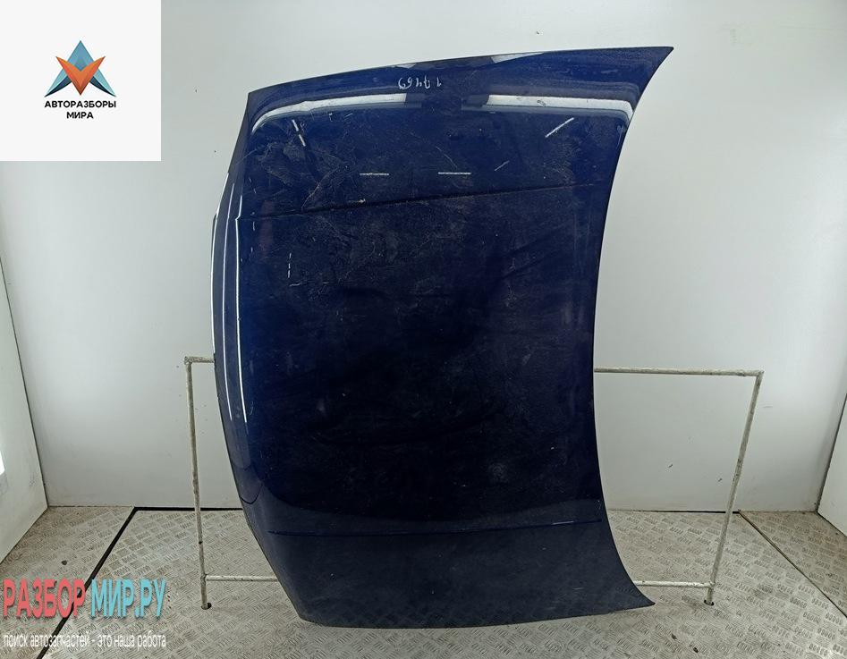 капот Volkswagen Golf 4 поколение 1999, 1.4 л., бензин, МКПП, синий, хетчбэк 5 дв. - фото №1