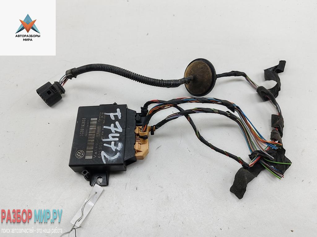 блок управления парктрониками Volkswagen Passat B6 2006, 2.0 л., дизель, МКПП, чёрный, универсал, 3C0919283B - фото №1