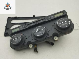 блок управления печки / климат-контроля Volkswagen Passat B6 2006, 1.6 л., бензин, АКПП, чёрный, универсал