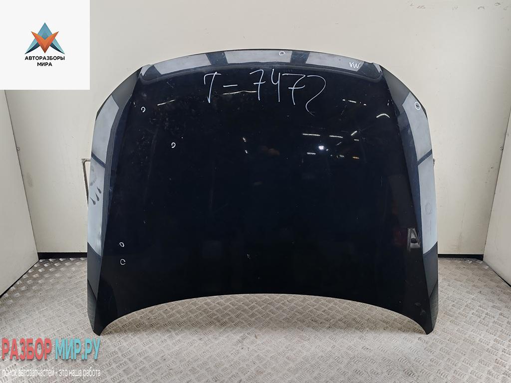 капот Volkswagen Passat B6 2006, 2.0 л., дизель, МКПП, чёрный, универсал - фото №1