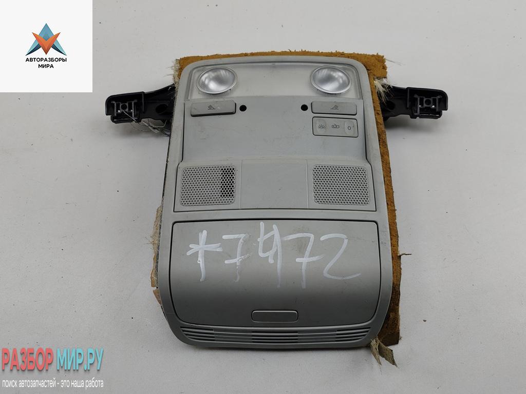 фонарь салона (плафон) Volkswagen Passat B6 2006, 2.0 л., дизель, МКПП, чёрный, универсал, 1K0868837E - фото №1