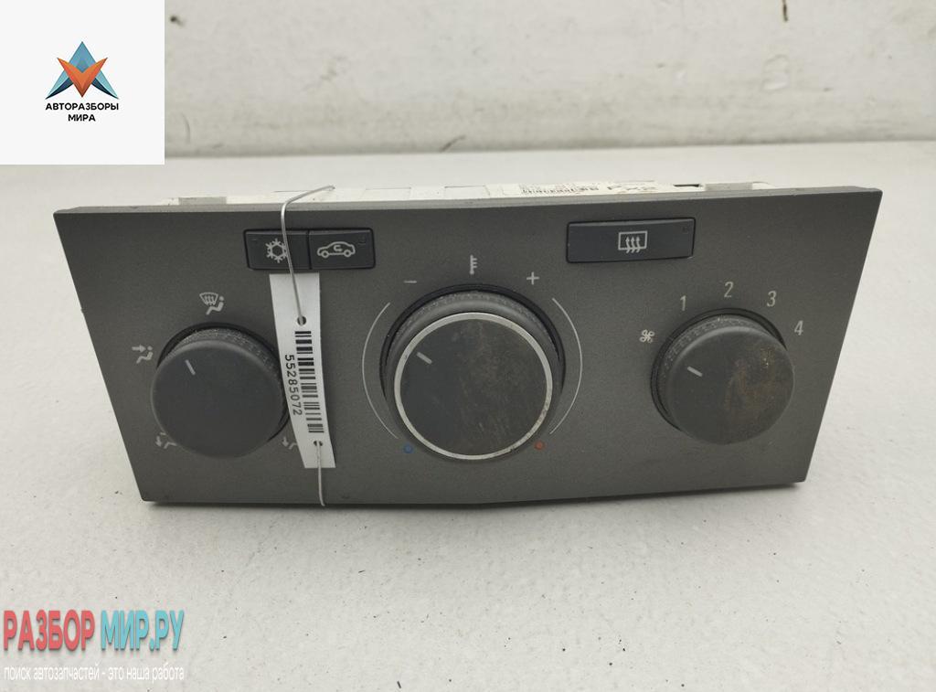 блок управления печки / климат-контроля Opel Zafira 2 поколение (B) 2006, 1.9 л., дизель, МКПП, серый, минивэн, 13201300 - фото №1