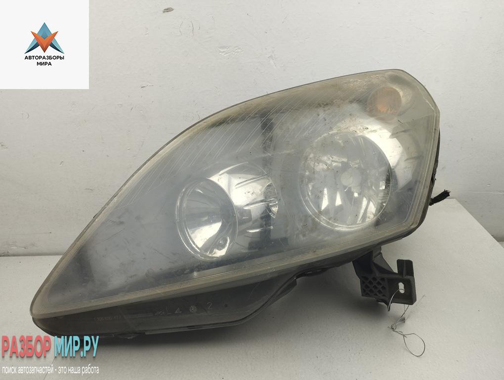 фара левая Opel Zafira 2 поколение (B) 2006, 1.9 л., дизель, МКПП, серый, минивэн, 24451052 - фото №1