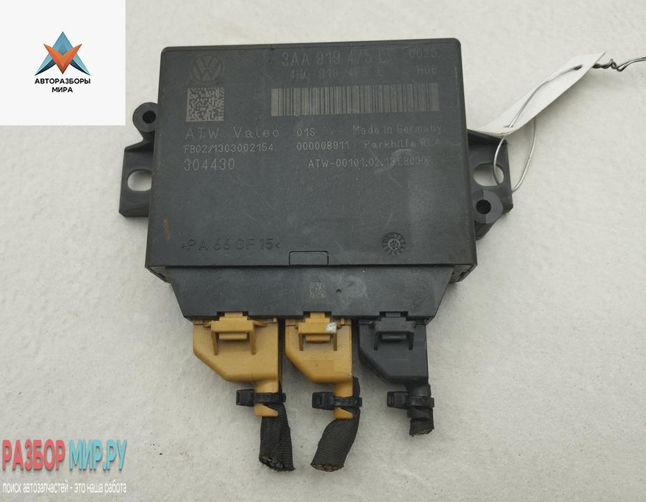 блок управления парктрониками Volkswagen Passat B7 2013, 2.0 л., дизель, АКПП, серый, универсал, 3AA919475L - фото №1