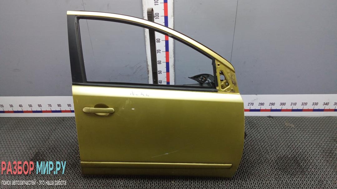 дверь передняя правая Nissan Note E11 2007, 1.4 л., бензин, МКПП, хетчбэк 5 дв. - фото №1