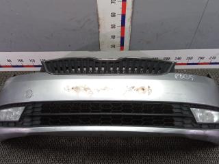 бампер передний Skoda Rapid 1 поколение 2013, 1.6 л., дизель, МКПП, хетчбэк 5 дв.