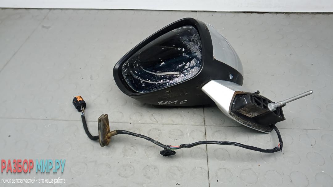 зеркало левое Citroen C5 2 поколение 2010, 1.6 л., дизель, МКПП, седан, 8PIN - фото №1