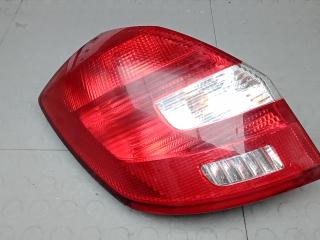 фонарь задний левый Skoda Fabia 2 поколение (5J) [рестайлинг] 2011, 1.6 л., дизель, МКПП, универсал