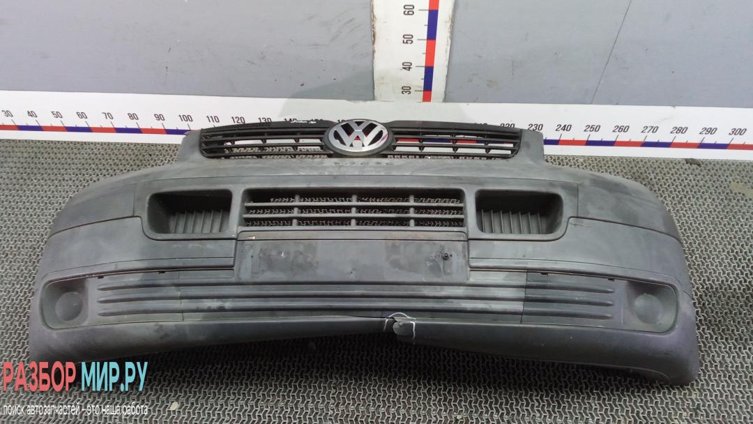 бампер передний Volkswagen Transporter T5 2005, 1.9 л., дизель, МКПП, микроавтобус - фото №1