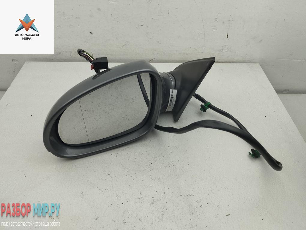 зеркало левое Volkswagen Passat B6 2005, 2.0 л., дизель, МКПП, серый, универсал - фото №1