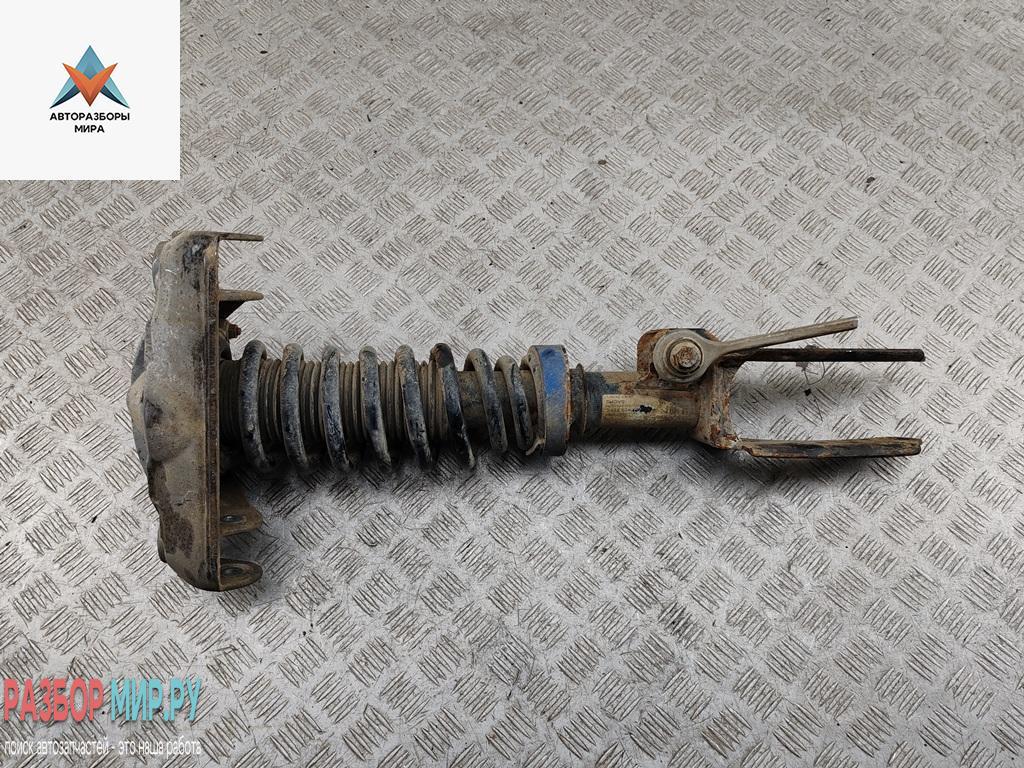 стойка передняя Volkswagen Touareg 1 поколение 2006, 3.0 л., дизель, АКПП, серый, внедорожник 5 дв. - фото №1