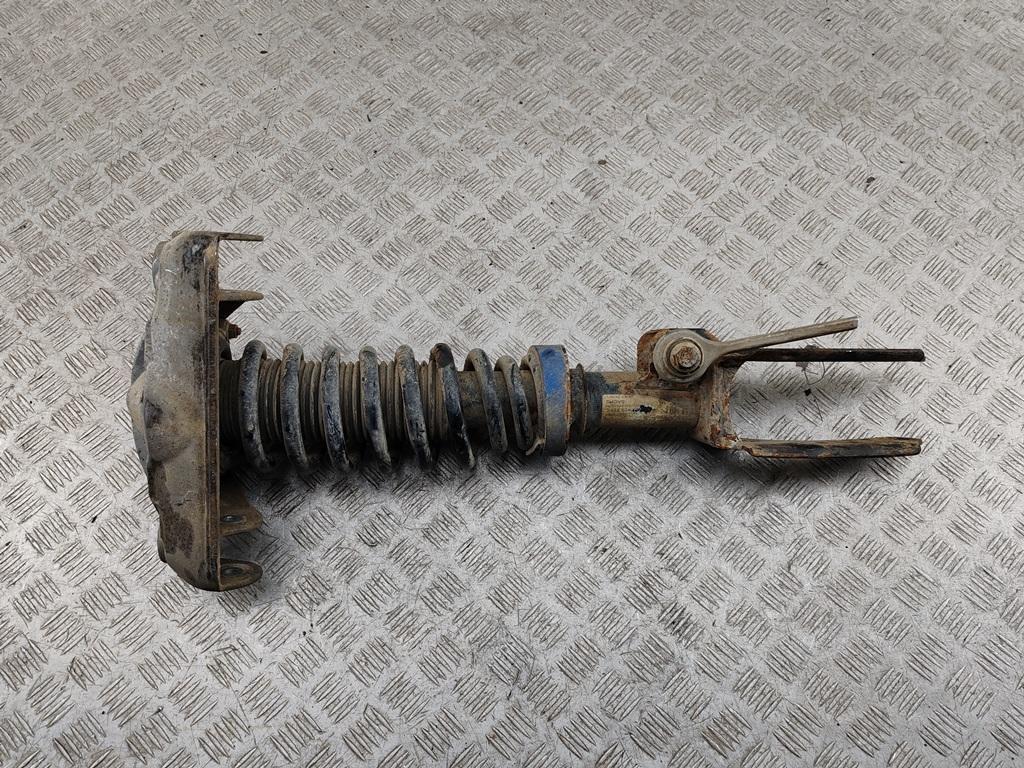 стойка передняя Volkswagen Touareg 2006, 3.0 л., дизель, АКПП, серый, внедорожник 5 дв.