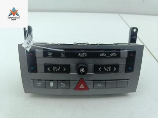 блок управления печки / климат-контроля Citroen C5 1 поколение [рестайлинг] 2005, 2.0 л., дизель, МКПП, чёрный, универсал, 96573328YW