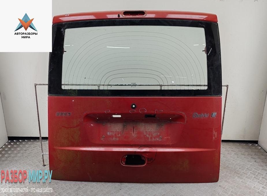 крышка багажника Fiat Doblo 1 поколение 2002, красный, фургон - фото №1